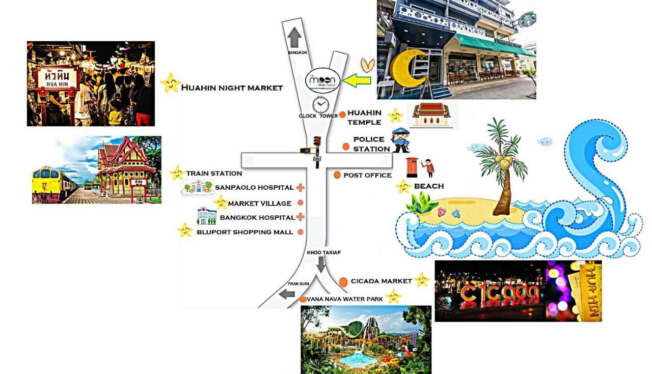 The Moon Hostel Huahin Luaran gambar